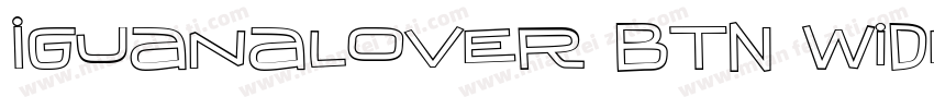 IguanaLover BTN Wide Bd字体转换